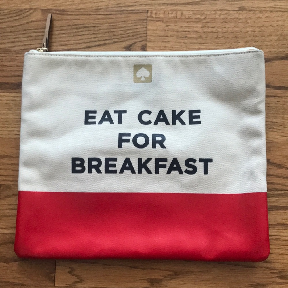 KATE SPADE Eat Cake for Breakfast Small Pouch